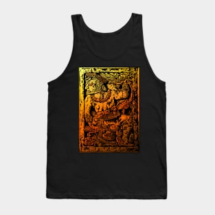 MESOAMERICAN MAYAN FIGURE Tank Top